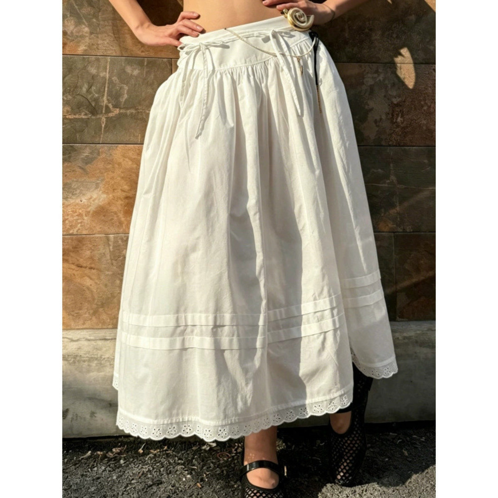 Zara Summer High Waist Straight Skirt